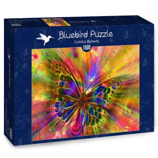 Bluebird Puzzle Bunte Schmetterlinge 1500 Teile