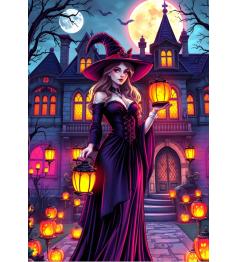 Puzzle Bluebird Backen Für Halloween 1000-teiliges