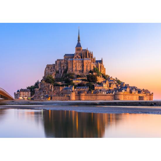 Puzzle Bluebird Mont Saint Michel, Frankreich 500 Teile