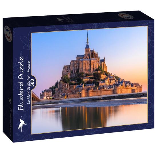 Puzzle Bluebird Mont Saint Michel, Frankreich 500 Teile