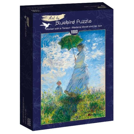 Bluebird Frau mit Regenschirm Puzzle 1000 Teile Bluebird Frau mit Regenschirm Puzzle 1000 Teile
