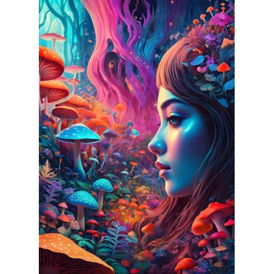 Puzzle Bluebird Pilzwelt 500 Teile