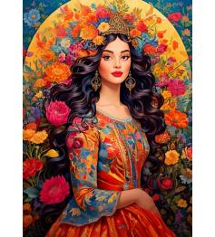 Puzzle Bluebird Blumenmuse 500 Teile
