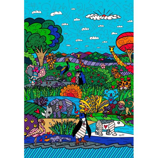 Puzzle Bluebird Natur 1000 Teile