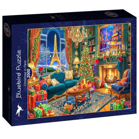 Puzzle Bluebird Weihnachten In Paris 2000 Teile