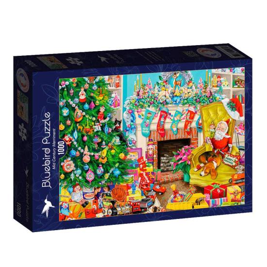 Bluebird Christmas Mid-Century Puzzle 1000 Teile