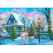 Bluebird Christmas At Home Puzzle 1000 Teile