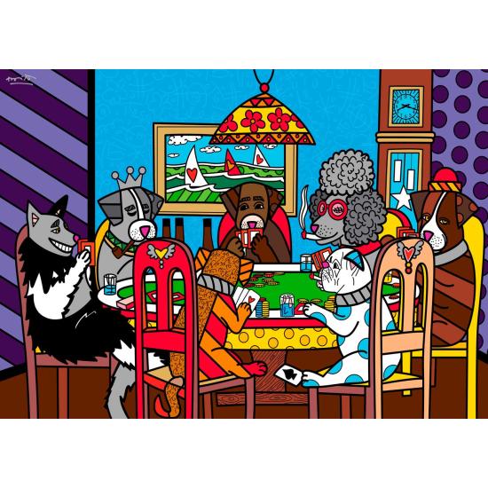 Puzzle Bluebird Spieleabend 500 Teile