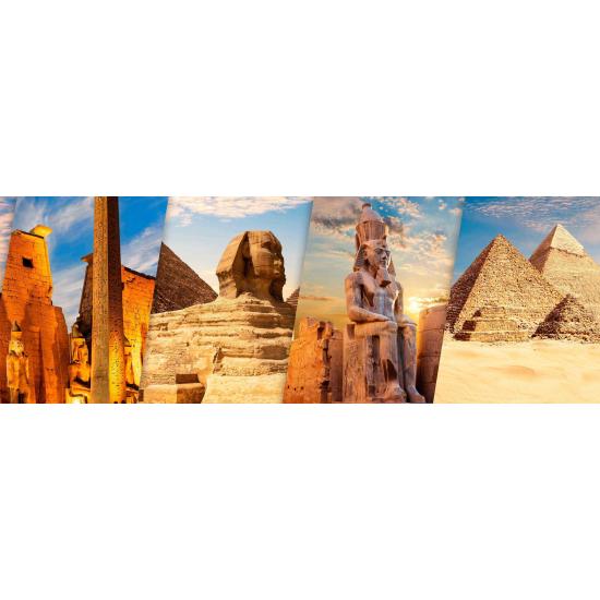 Bluebird Puzzle Ägypten, Luxor Und Gizeh Panorama 1000 Teile