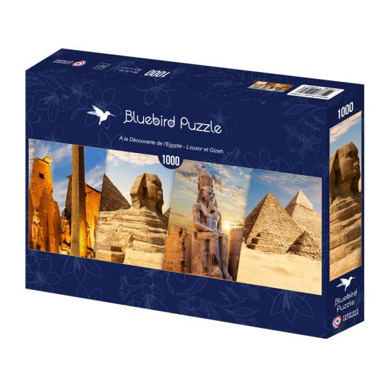 Bluebird Puzzle Ägypten, Luxor Und Gizeh Panorama 1000 Teile