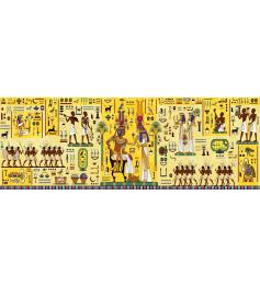 Puzzle Bluebird Ägyptische Hieroglyphen Panorama 1000 Teile
