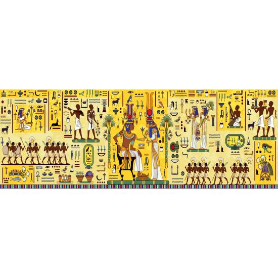 Puzzle Bluebird Ägyptische Hieroglyphen Panorama 1000 Teile