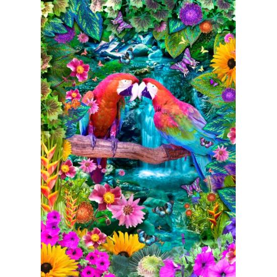 Bluebird Parrot Paradise Puzzle 1500 Teile