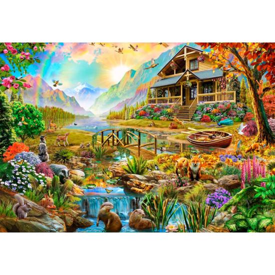 Puzzle Bluebird Landparadies 1000 Teil