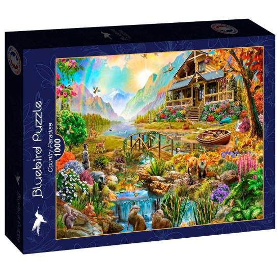 Puzzle Bluebird Landparadies 1000 Teil