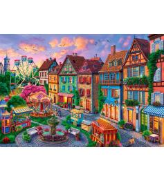 Puzzle Bluebird Vergnügungspark In Der Stadt 1000 Teile