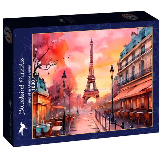 Puzzle Bluebird Paris Und Die Grande Dame 1000 Teile