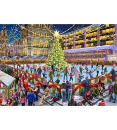 Puzzle Bluebird Weihnachtseislauf 1000 Teile