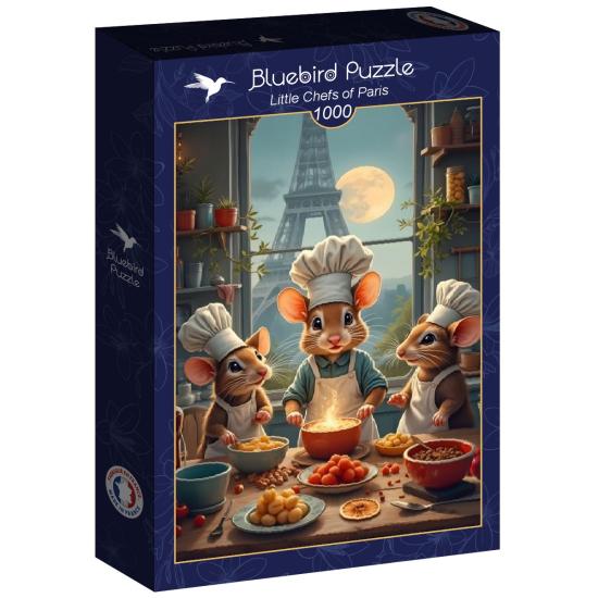 Puzzle Bluebird Kleine Köche aus Paris 1000 Teile