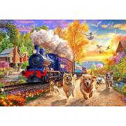 Puzzle Bluebird Dem Zug Folgen 1000 Teile