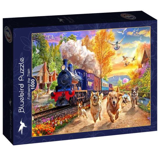 Puzzle Bluebird Dem Zug Folgen 1000 Teile Puzzle Bluebird Dem Zug Folgen 1000 Teile