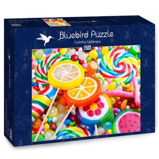 Puzzle Bluebird Farbige Lutscher 1500 Teile