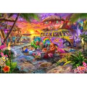 Puzzle Bluebird Hippie-Strand 1000 Teile
