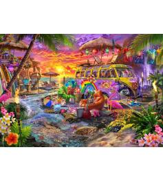 Puzzle Bluebird Hippie-Strand 1000 Teile
