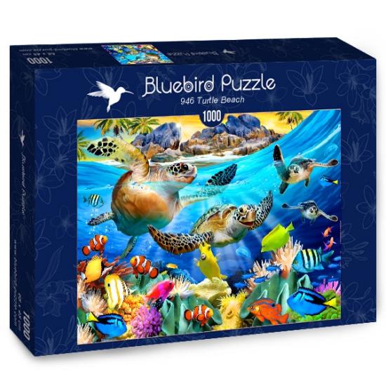 Bluebird Beach Turtle Puzzle 1000 Teile