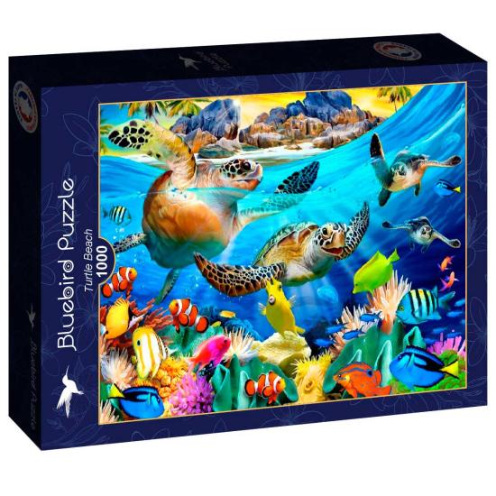 Bluebird Beach Turtle Puzzle 1000 Teile