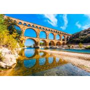 Bluebird Pont du Gard, Frankreich 1000-teiliges Puzzle