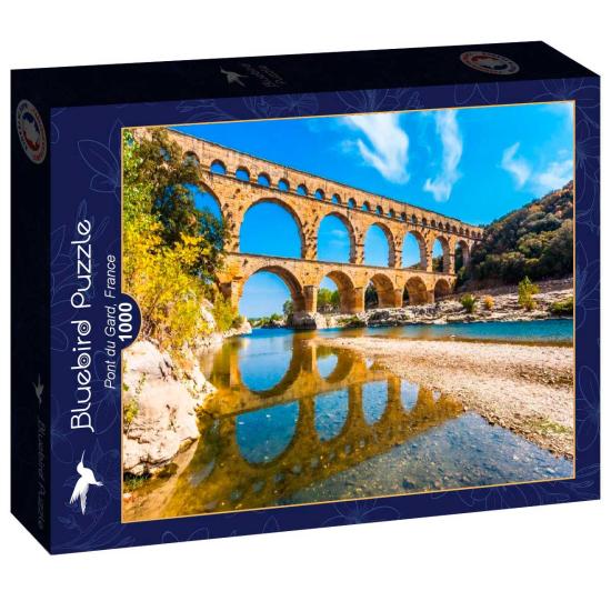 Bluebird Pont du Gard, Frankreich 1000-teiliges Puzzle