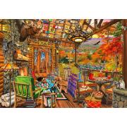 Bluebird Porch Adirondack 1000-teiliges Puzzle