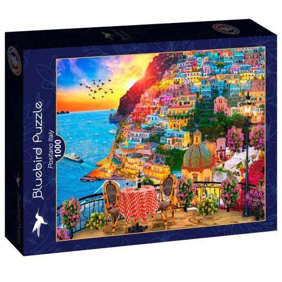 Puzzle Bluebird Positano Italien 1000 Teile