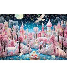 Puzzle Bluebird Weihnachtsdorf 1000-teiliges