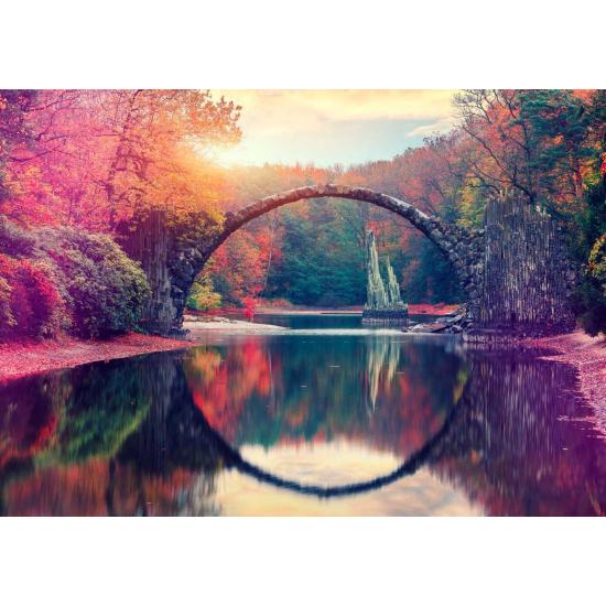 Puzzle Bluebird Devil's Bridge, Kromlau 1500 Teile