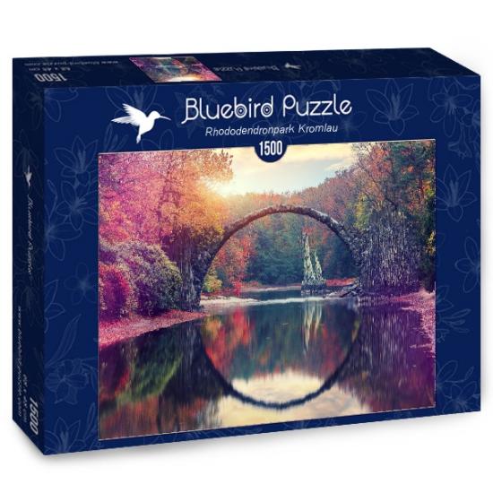 Puzzle Bluebird Devil's Bridge, Kromlau 1500 Teile