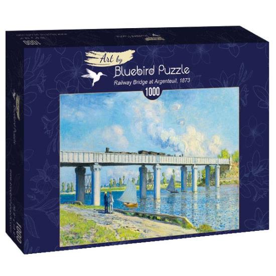 Bluebird Railway Bridge in Argentuil Puzzle mit 1000 Teilen