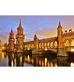 Puzzle Bluebird Oberbaumbrücke, Berlin, Germany 1000 Teile