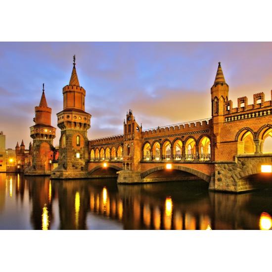 Puzzle Bluebird Oberbaumbrücke, Berlin, Germany 1000 Teile