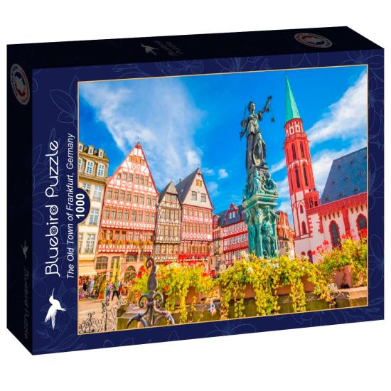 Puzzle Bluebird Die Altstadt Von Frankfurt Am Main, Deutschland