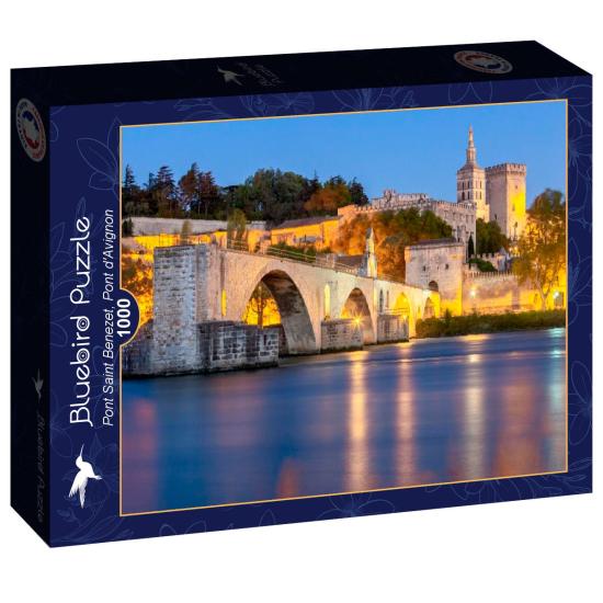 Bluebird Puzzle Saint-Benezet-Brücke, Pont d'Avignon mit 100