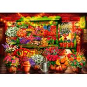 Bluebird Flower Market Stall Puzzle 1000 Teile