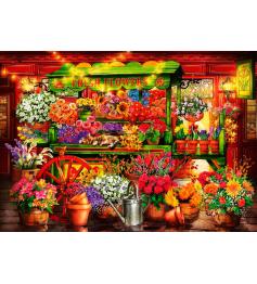 Bluebird Flower Market Stall Puzzle 1000 Teile