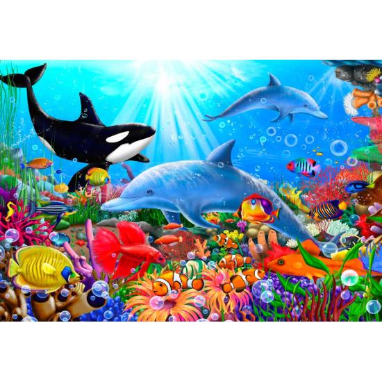 Radiant Bluebird Bottom of the Sea Puzzle 260 Teile Radiant Bluebird Bottom of the Sea Puzzle 260 Teile