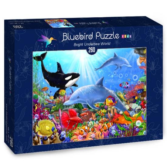 Radiant Bluebird Bottom of the Sea Puzzle 260 Teile Radiant Bluebird Bottom of the Sea Puzzle 260 Teile