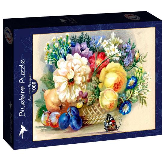 Bluebird Autumn Bouquet Puzzle 1000 Teile