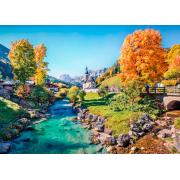 Puzzle Bluebird Ramsau im Herbst 500 Teile