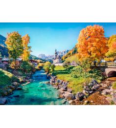 Puzzle Bluebird Ramsau im Herbst 500 Teile