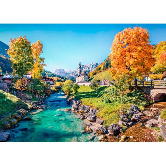 Puzzle Bluebird Ramsau im Herbst 500 Teile Puzzle Bluebird Ramsau im Herbst 500 Teile